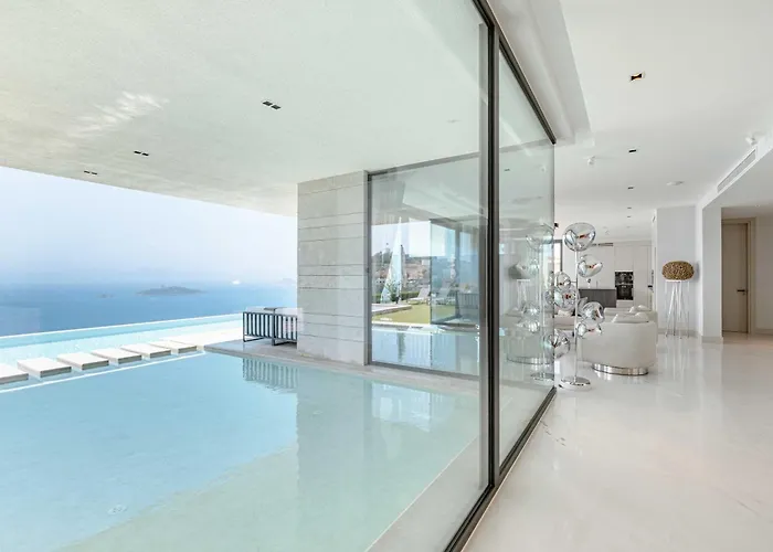 View Infinity Pool Sunset Over Greek Islands Private Concierge Breakfast Up To 10 Guests Bodrum