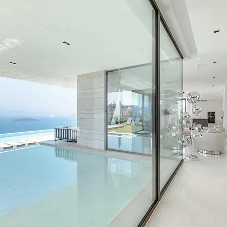 View Infinity Pool Sunset Over Greek Islands Private Concierge Breakfast Up To 10 Guests ボドルム