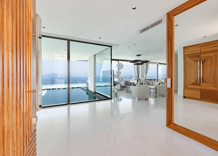 View Infinity Pool Sunset Over Greek Islands Private Concierge Breakfast Up To 10 Guests *
